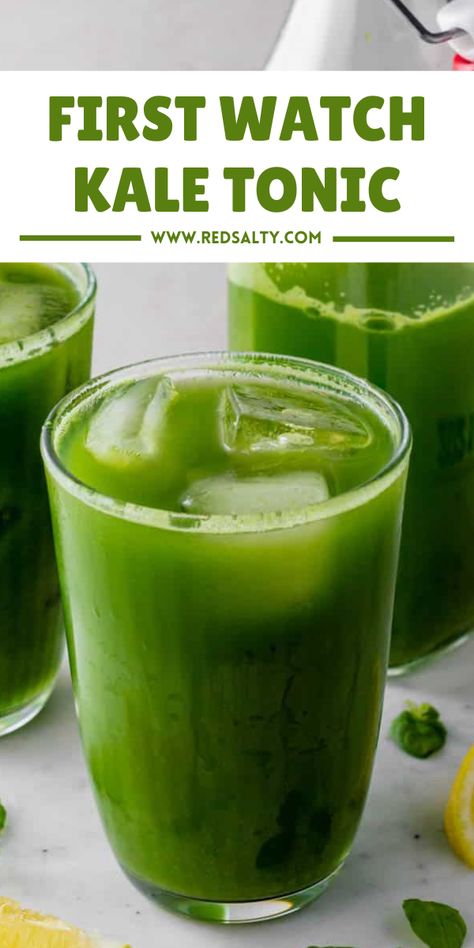 In this blog, I will share with you the First watch kale tonic recipe which is extremely delicious. First Watch Kale Tonic Recipe, Kale Tonic First Watch Recipe, Chamoy Shot Recipe, Vaifala Recipe, Kale Tonic Recipe, Ube Polvoron Recipe, Polvorones Recipe, Peach Tea Recipe, Molasses Cookies Recipe