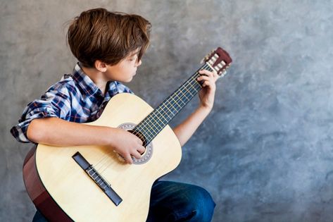 Guitar Boy, Guitar Drawing, Photo Music, Guitar Kids, Music Flyer, Photo Cute, Play Guitar, Brand Campaign, Happy Boy