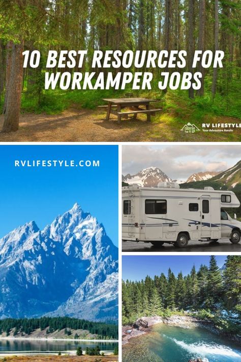 Work Camping Jobs, Job Finding, Outdoor Jobs, Supplemental Income, Rv Trips, National Park Lodges, Seasonal Jobs, Army Corps Of Engineers, Rv Lifestyle