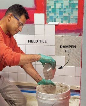 How to Tile a Shower: DIY Tile Shower | Family Handyman How To Tile A Shower, Diy Tile Shower, Bathroom Finds, How To Tile, Tile Layout, Diy Tile, Family Handyman, Tile Designs, Bathroom Redo