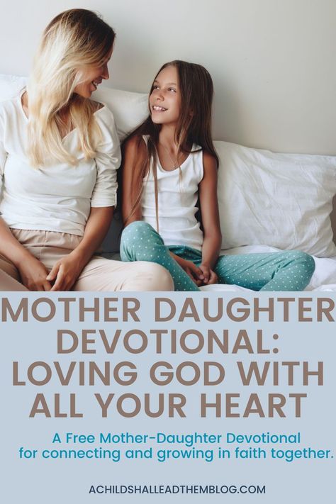 Mother Daughter Devotions, Mom And Daughter Bible Study, Mother-daughter Devotional, Mother Daughter Bible Study, Girl To Girl, Growing Your Faith, Prayer For Daughter, Ratajkowski Style, Daughter Day