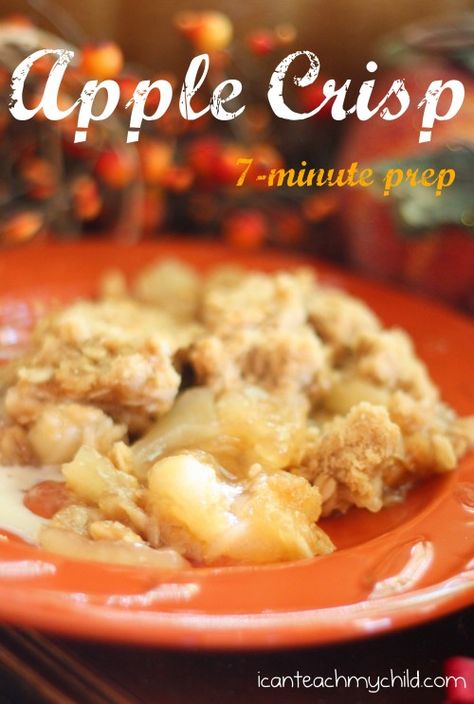 Easy Apple Crisp with canned apples (Made 9/28- soo good and easy!) Apple Crisp Without Oats, Apple Crisp Pie, Apple Crisp Cheesecake, Easy Apple Crisp, Apple Pie Filling Recipes, Easy Apple Crisp Recipe, Canned Apple Pie Filling, Apple Crisp Easy, Apple Crisp Recipe