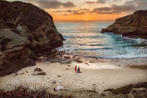 My Proposal Story #proposal // Three Arch Bay, Laguna Beach — Matthew Morgan | Top Orange County Wedding Photography for the modern bride Laguna Beach Proposal, Dinner Setup, Beach Proposal, Elopement Ceremony, Orange County Wedding, Wedding Los Angeles, County Wedding, Laguna Beach, Modern Bride