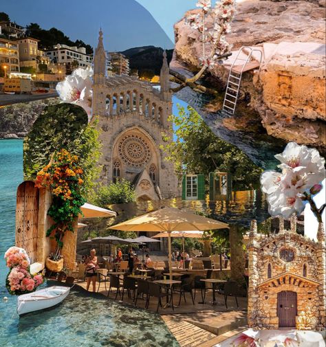 Collage de mallorca Mallorca Bachelorette, Mallorca Party, Bachelorette Brunch, Summer Book, Summer Books, Hen Do, Summer Art, Free Spirit, Hen