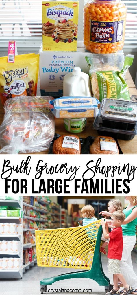 Cheap easy meals on a budget can be done without buying all the convenience food. If you are a large family, these are the groceries you need to be buying in bulk. #groceryshopping #grocerybudget #grocerylist #groceryshopping #grocerysavings #buyinginbulk #largefamily #frugaltips #frugalliving #budgeting #crystalandcomp Monthly Grocery Budget, Easy Meals On A Budget, Meals On A Budget, Chile Recipes, Large Family Meals, Grocery Savings, Cheap Easy Meals, Ground Italian Sausage, Grocery Budget