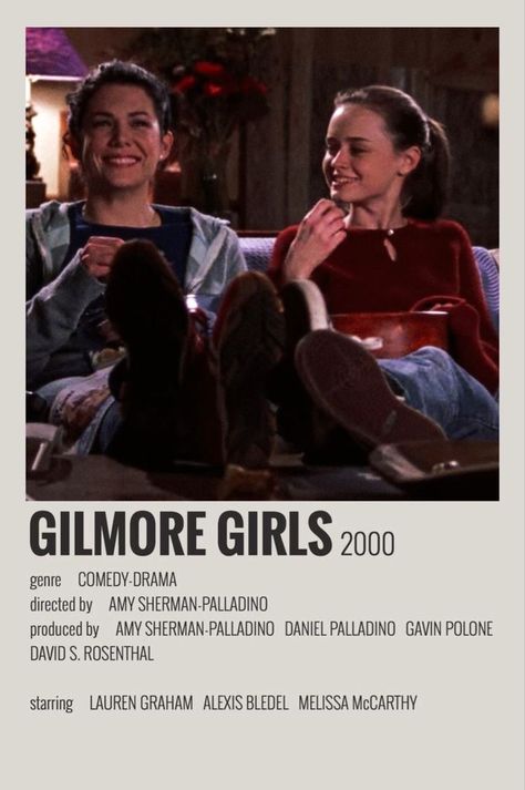 Gilmore Girls Poster, Keiko Agena, Liza Weil, Scott Patterson, Amy Sherman Palladino, Matt Czuchry, Posters Ideas, Alexis Bledel, Lauren Graham