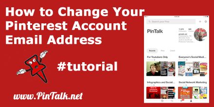 Change Password On Pinterest, Change Email Address On Pinterest, Pinterest Button, My Account Page, Change Email, Card Hacks, Computer Hacks, Pinterest Tutorials, Pinterest Codes