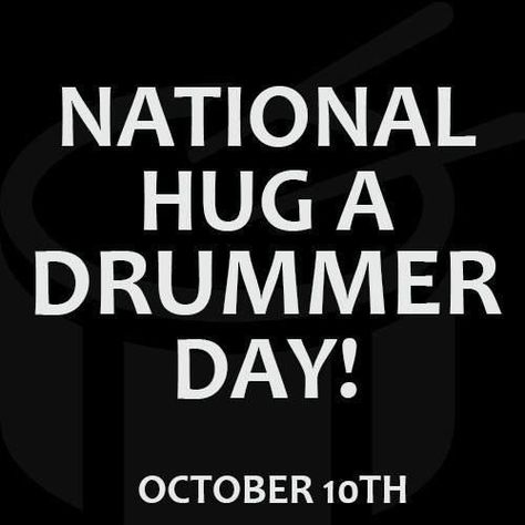 Hug a Drummer Day is celebrated all around the world in order to pay tribute to and show appreciation for the drummers in bands. Because drummers sit at the very back of the stage during performances, it is often felt that they do not receive the recognition that they reserve and that they are unable to take their place in the spotlight with the rest of the band when they are on stage. #NationalHugADrummerDay Hashtag Symbol, Music Earrings, Tick Tack, Get Out Of Your Head, Earrings Stud, Chester, Your Head