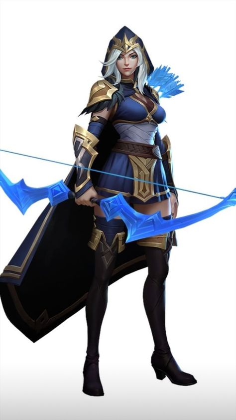 Ashe Lol, Ashe Cosplay, Ashe League Of Legends, League Of Legends Universe, Archer Characters, Cosplay League Of Legends, Zed League Of Legends, League Memes, League Of Legends Characters