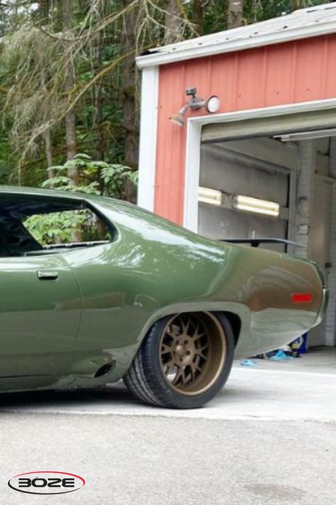 @horsepower_northwest decided to finished our Boze Pro Touring wheels in ceramic bronze. 71 Chevelle, Pro Touring Cars, Chevy Bowtie, 70 Chevelle, Summit Racing, Classic Truck, Forged Wheels, Pro Touring, Muscle Car