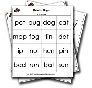 Cvc Word Bingo Free Printable, I Have Who Has Games Free Kindergarten, Cvc Bingo Free Printable, Cvc Bingo, Phonics Bingo, Cvc Word Games, Community Helpers Preschool Activities, Teaching Reading Skills, Phonics Cvc