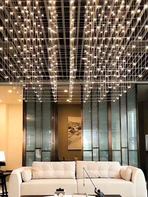 Hotel Chandelier, Big Chandelier, Chandelier Living Room, Living Room Chandelier, Suspended Lighting, Chandelier Crystal, Lamp For Living Room, Room Chandelier, Luxury Chandelier