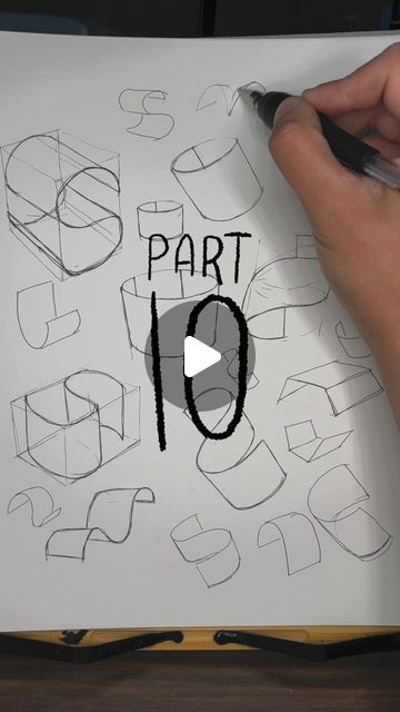 @inkstructor on Instagram: "The Best Sketching Exercise Part 10 🔥✍🏻   1.) Form wrapping - Try using primitive forms to structure your ribbon. This will help you understand how the ribbon wraps around the object. A term created by @art_wod   2.) Perspective - Ribbons have tricky perspective, especially when you start twisting them. This is the true test to understanding 3d space. Be patient with yourself because it gets confusing.   3.) Drawing through - Think of it like x ray vision where you can see through the object. Understand what’s happening with the shape even though you can’t see it will help you achieve a more believable result.   This is the final part of the 10 Day Best Sketching Exercise series! Thanks for over 2.5M Views and over 60K Followers!! I couldn’t have done it witho X Ray Vision, 1 Point Perspective, Be Patient With Yourself, 60k Followers, Form Drawing, 3d Space, Dc Comics Heroes, Line Sketch, Point Perspective