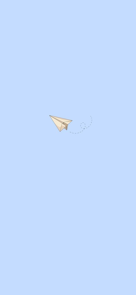 Paper plane, wallpaper, blue, cute, simple, design, sky Plane Light Blue Wallpaper, Plane Blue Wallpaper, Plane Color Wallpaper Backgrounds, Simple Music Wallpaper, Blue Plane Wallpaper, Cute Cartoon Wallpapers Blue, Plane Wallpaper Aesthetic, Minimal Blue Wallpaper, Paper Plane Aesthetic