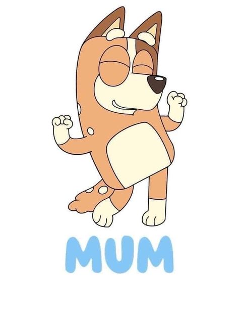 Bluey Mom, Mum Bluey, Chili And Bandit Bluey, Bluey Cartoon Silhouette, Bluey Png Free, Bluey Mom Shirt, Disney Bluey Car Decals, Bluey Mum Svg, Bluey Mum Shirt