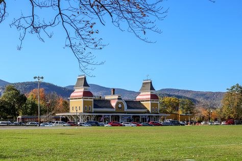 Visiting the Conway Scenic Railroad Station in North Conway, New Hampshire North Conway Aesthetic, North Conway New Hampshire Winter, Mount Washington Cog Railway, North Conway New Hampshire, Conway New Hampshire, North Conway Nh, Conway Scenic Railway, Conway Scenic Railroad, North Conway