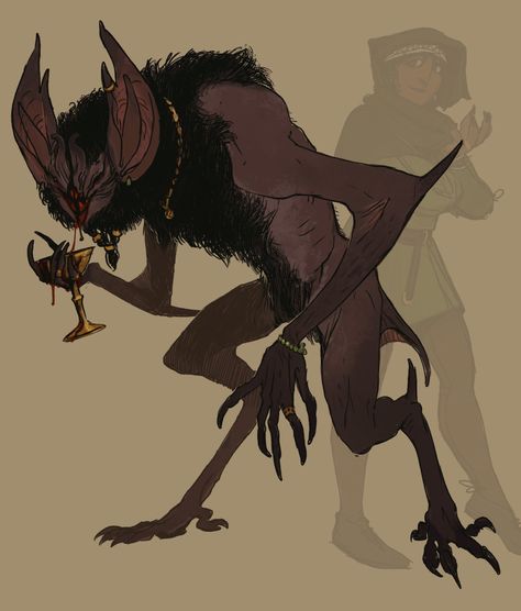 Vampire Creature Design, Wendigo Character Design, Humanoid Creature Design, Bat Character Design, Game Of Thrones Art, Creatures Of The Night, Fantasy Monster, Fantasy Creatures Art, Monster Design