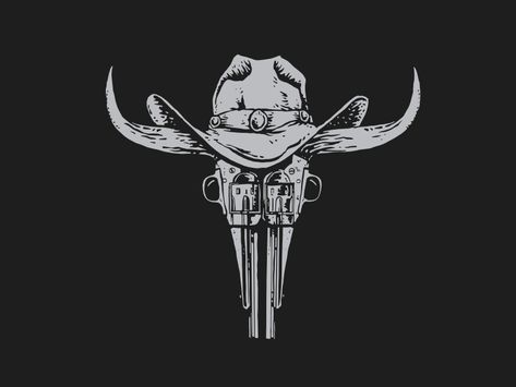 Bull Skull Western Sleeve Tattoo Ideas, Western Tattoo, Mundo Hippie, Bull Skull Tattoos, Cowgirl Tattoos, Cowboy Tattoos, Country Tattoos, Tattoo Spots, Western Tattoos