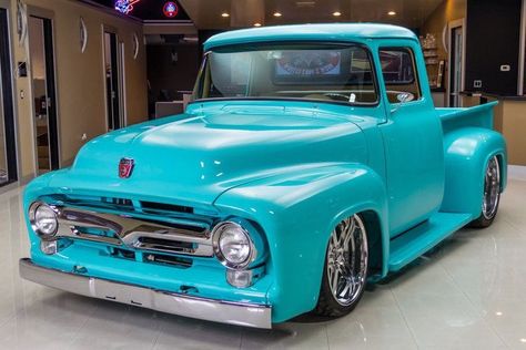 1956 Ford Pickup, 56 Ford F100, 56 Ford Truck, 1956 Ford Truck, F100 Truck, 1956 Ford F100, Custom Pickup Trucks, Vintage Pickup Trucks, Classic Ford Trucks