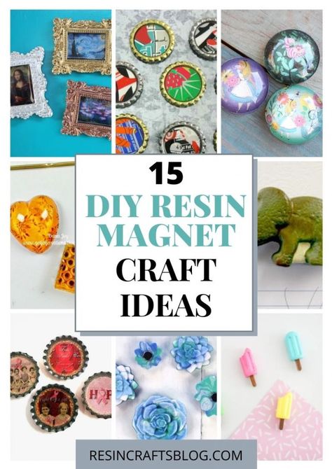 Resin Magnets Handmade, Diy Acrylic Magnets, Resin Photo Magnets, Resin Fridge Magnets Diy, Diy Magnets To Sell, Resin Magnets Diy, Diy Refrigerator Magnets, Diy Christmas Magnets, Fridge Magnets Diy Homemade