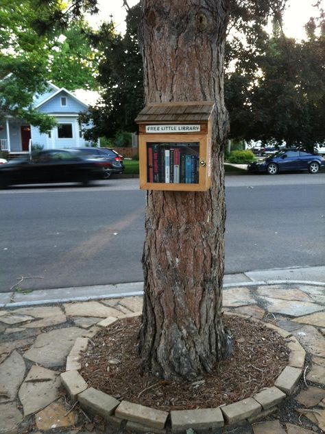 Yard Library, Little Free Library Plans, Little Free Pantry, Tiny Library, Street Library, Library Plan, Woodwork Diy, Lending Library, Mini Library