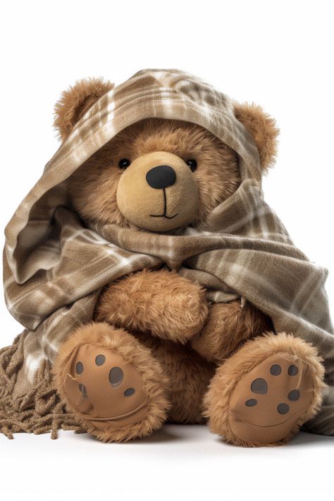 Cute and Cuddly Teddy in Blue Blanket 🥰 #adorableartwork #animalart #plushie #teddy #cute #teddybear #cute #morningmotivation #artofinstagram #morning #adorable #aiart #wakeup #fluffy #funny #funnybear #blanket #brown Light Brown Teddy Bear, Teddy Cute, Funny Teddy Bear, Fluffy Teddy Bear, Brown Blanket, Cuddly Teddy Bear, Gift For Your Girlfriend, Teddy Bear Pictures, Cute And Cuddly