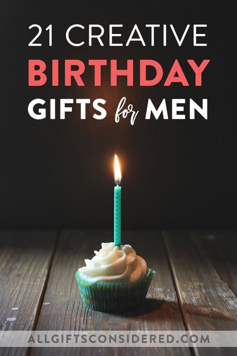 21 Creative Birthday Gifts for Men (That He Actually Wants) » All Gifts Considered Small Birthday Gift Ideas For Him, 42nd Birthday Gifts For Him, Fun Birthday Gift Ideas For Him, Best Gifts For Men Birthdays For Him, Presents For Man Birthday, Men's Birthday Gifts, Birthdays For Men, Thoughtful Mens Birthday Gifts, Best Gifts For Men Birthdays Boyfriends