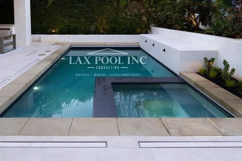 Teal Pool Tile, Rectangle Pool, Black Tile, Black Tiles, Pool Tile, Pool Spa, Backyard Pool, Spa Pool, Glass Window