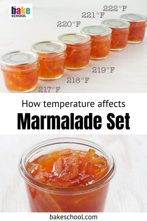 Making Marmalade, Homemade Marmalade, Homemade Preserves, Homemade Croissants, Marmalade Recipe, Cooking Homemade, How To Make Jam, Cooking Temperatures, Jelly Recipes