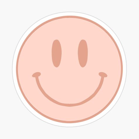 Neutral Smiley Face, Smiley Symbols, Smiley Face Sticker, 3 Aesthetic, Face Stickers, Smiling Face, Happy Face, Pastel Aesthetic, Smile Face