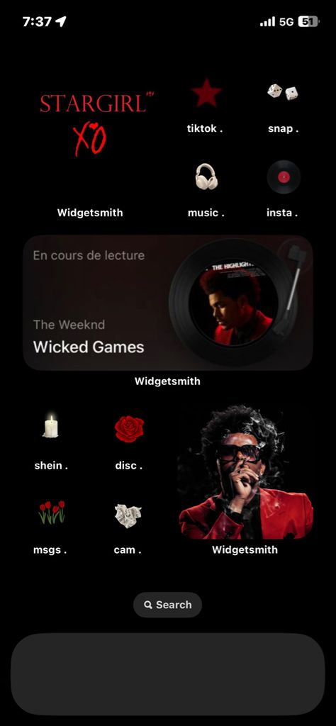 The Weekend Phone Theme, The Weeknd Phone Theme, The Weeknd Iphone Theme, Ios 16 Wallpaper Iphone The Weeknd, The Weeknd Themed Wallpaper, The Weeknd Homescreen, The Weekend Wallpaper Aesthetic, Ios 16 Home Screen Ideas The Weeknd, The Weeknd Aesthetic Phone Case