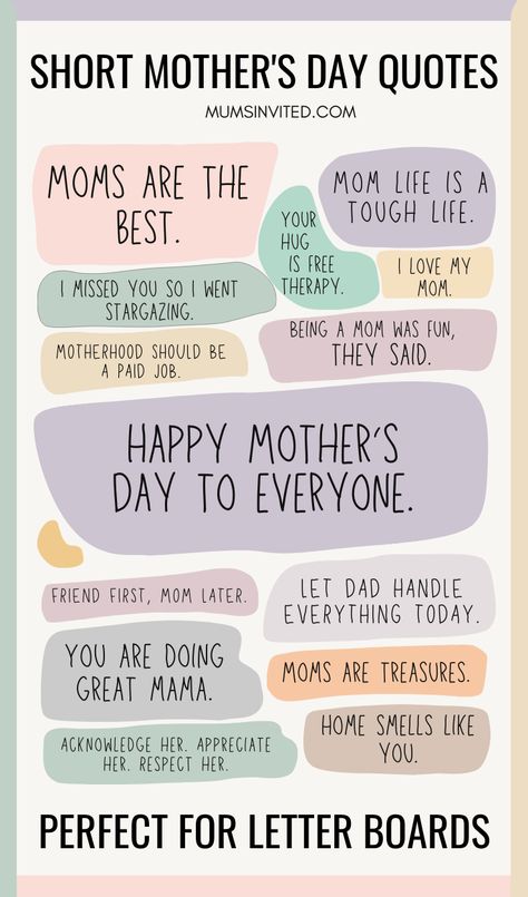 Cute Quotes For Mom Short, Mothers Day Small Quotes, Qoutes About Mother’s Day, Captain For Mother's Day, Funny Mother Day Quotes, Mother's Day Short Captions, Quotes For Everyone, Mother Day Lines, Letter For Mother's Day