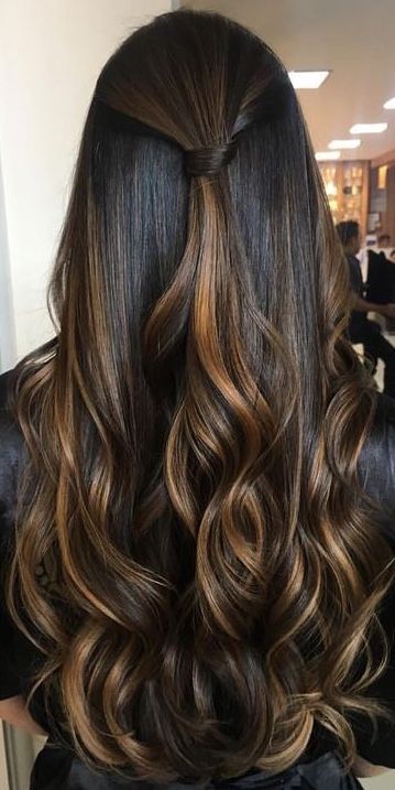 Red Hair Color Correction, Hair Color Ideas For Brunettes With Thinning Hair, Faster Hair Growth Tips, Long Hair Highlights, Faster Hair Growth, Brunette Hair With Highlights, Long Hair Color, Brown Hair Balayage, Hair Color For Women