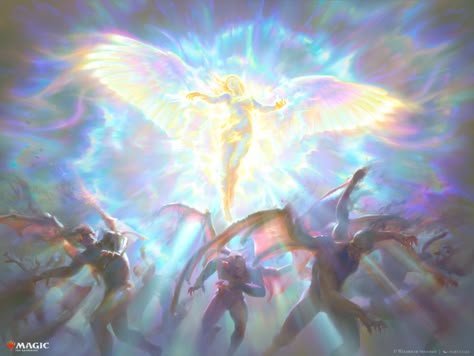 ArtStation - Cleansing Nova - Magic: the gathering Light Magic Fantasy Art, Light Magic Aesthetic, Mtg Cards, Mtg Art, Magic Aesthetic, Light Magic, Magic Art, Ethereal Art, 판타지 아트