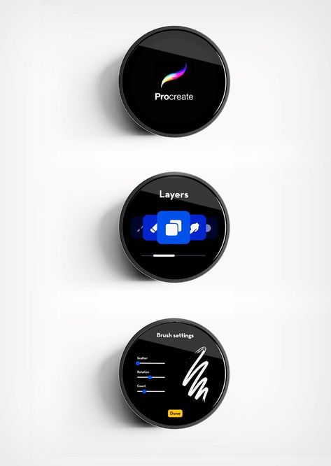 This Apple x Procreate controller knob for the iPad Pro upgrades your artistic workflow! – Yanko Design Diy Gadgets Electronics, Iot Design, Ui Design Principles, Ui Ux App, Touch Screen Interface, Diy Gadgets, Mobile Ui Design, App Interface, Yanko Design