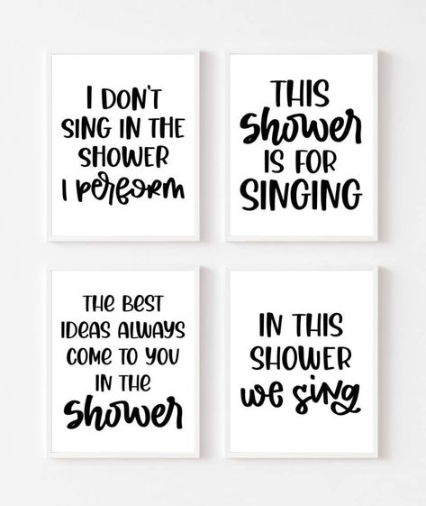 Free Bathroom Printables, Bathroom Printables Free, Bathroom On A Budget, Bathroom Printables, Bathroom Themes, Budget Bathroom, Orange And Turquoise, Take A Shower, The Shower