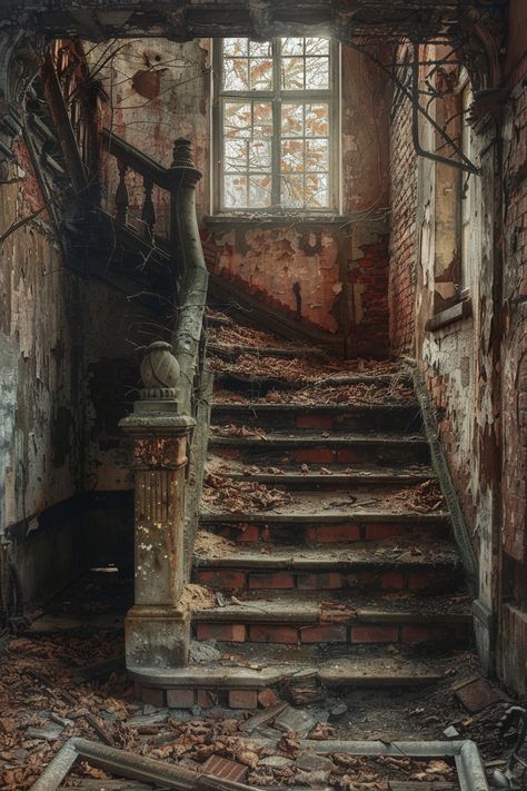 Haunted House Pictures, Eerie Places, Derelict Places, Derelict Buildings, Gothic Buildings, Creepy Houses, Unusual Homes, Blog Pictures, Building Art