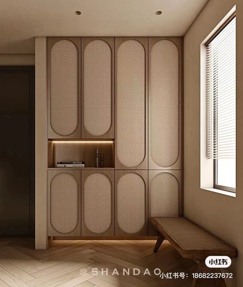 Foyer Wardrobe, Office Cabin Design, Office Cabin, Residence Design, Paris Interiors, Wardrobe Interior, Interior Concept, Cabin Design, Wardrobe Ideas