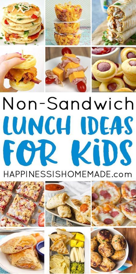 Creative School Lunches, School Lunch Ideas For Kids, Non Sandwich Lunches, Lunch Ideas For Kids, School Lunch Ideas, Healthy Lunches For Kids, Toddler Lunches, Healthy School Lunches, Fun Lunch