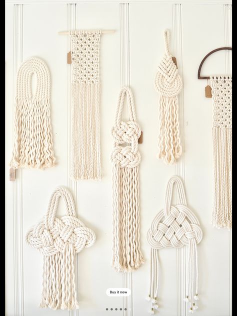 Macrame Cloud, Cloud Wall Hanging, Macrame Inspiration, Wall Charm, Art Macramé, Keychain Macrame, Macrame Wall Hangings, Macrame Knots Pattern, Wall Hanging Macrame