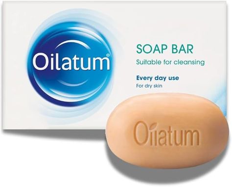 Oilatum Soap Bar for Dry and Sensitive Skin, 100 grams (Pack of 1) | moisturizing, gentle cleanser, daily use, hydrating | dermatologist recommended : Amazon.co.uk: Beauty Massage Soap, Dandruff Shampoo, Sodium Chloride, Dermatologist Recommended, Sodium Hydroxide, Gentle Cleanser, Body Soap, Soap Bar, Free Amazon Products