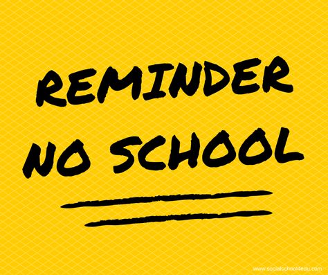 No School Sign, No School Today, School Wellbeing, No School Monday, School Status, No School Tomorrow, Hobonichi Journal, January Sign, September Vibes