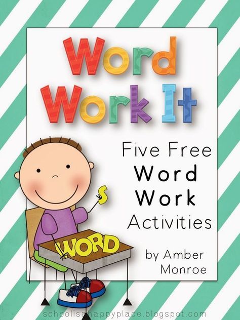 School Is a Happy Place: They Daily Five: Where Are They Now? (Plus a Free Word Work Packet) Daily 5 Kindergarten, Word Work Kindergarten, First Grade Words, Word Work Stations, Daily Five, Word Work Centers, Rainbow Writing, Word Work Activities, Kindergarten Fun