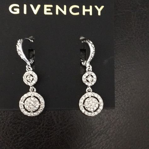 Givenchy Jewelry, My Wedding Day, Accessories Luxury, Victoria Secret Angels, My Wedding, Cute Earrings, Crystal Earrings, Givenchy, Diamond Earrings