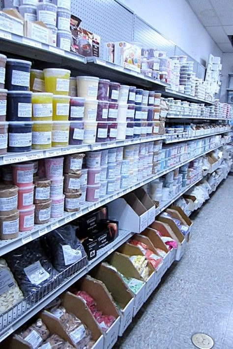 ABC Cake Decorating Supply Store, Phoenix.  "Like a toy store for bakers..." Abc Cake, Baking Supplies Organization, Cake Supply Store, Baking Wallpaper, Antique Cake Stands, Baking Store, Love From The Oven, Baking Supply Store, Wood Spoon Carving