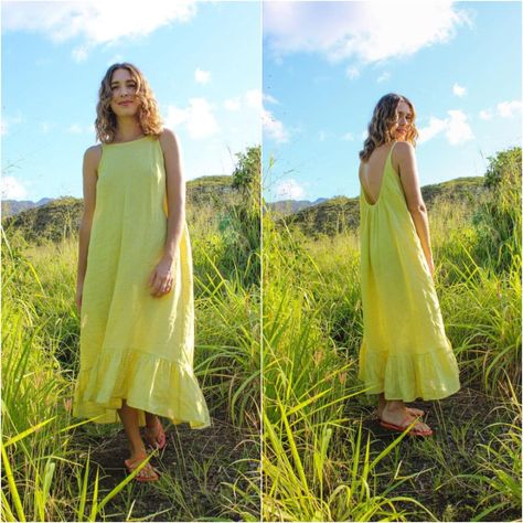 Dress Sewing Patterns Boho, Spaghetti Strap Dress Sewing Pattern, Easy Sundress Pattern Women, Sundress Patterns For Women Easy, Linen Sundress Pattern, Simple Sun Dress Pattern Free, Easy Sundress Sewing Pattern, Easy Sewing Patterns Free Diy Summer Dresses, Free Sundress Patterns For Women