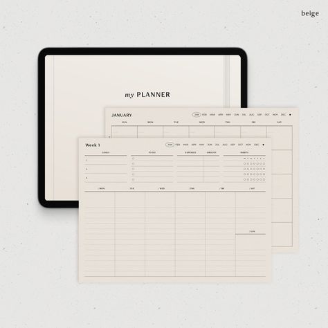 Weekly Overview Digital Planner Template for Goodnotes Ipad, Monthly Weekly Minimalist Landscape Planner - Etsy workplannerprintable #plannerorganizer #teacherplannerprintable📃 Weekly Planner Landscape, Landscape Weekly Planner, Study Planner Free, Planner Weekly Layout, Student Weekly Planner, Landscape Planner, Simple Weekly Planner, Digital Planner Template, Planner Minimal