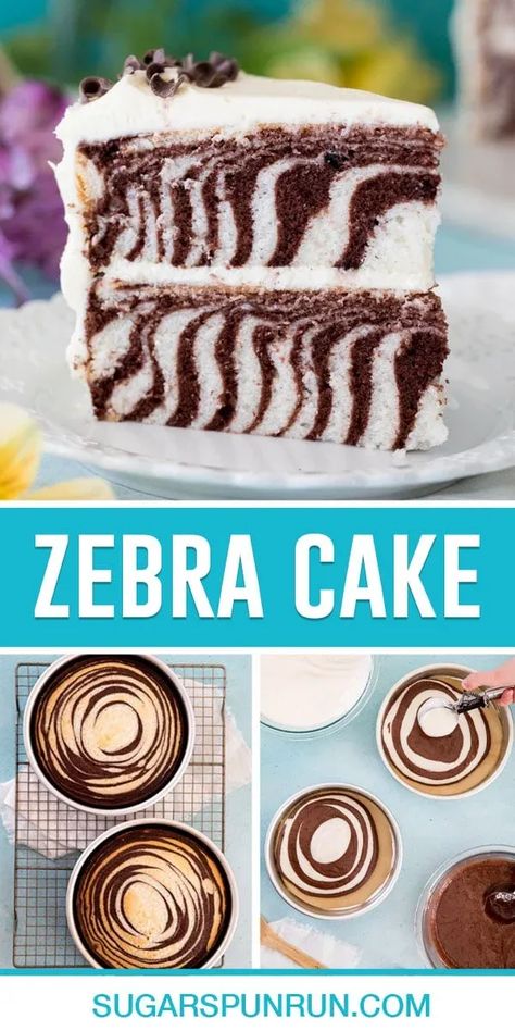 With beautiful, bold, black-and-white Zebra stripes, this cake is a showstopper! While making a Zebra Cake might seem like a daunting task, today I’m breaking down all of the steps to show you how to easily replicate this cake in your own kitchen (with just one base batter!). I think you’ll find it’s much simpler than you would’ve ever guessed, and I’ve even included a how-to video! Torturi Baby Shower, Zoo Cake, Zebra Birthday, Cake At Home, Animal Birthday Cakes, Young Wild And Three, Wild Birthday Party, Jungle Cake, Safari Cakes