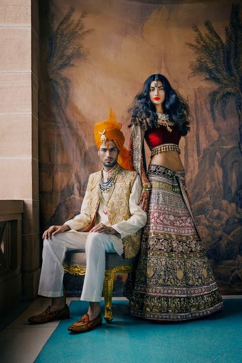 "Wedding Day": Kelly Gale, Gita Gale, and Manu Bohra by Signe Vilstrup for Vogue India november 2013 Saree Bollywood, Mode Editorials, Ghagra Choli, Vogue India, Mode Boho, Indian Inspired, Indian Couture, Kitenge, Bridal Shoot