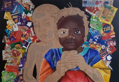 Poverty Artwork Ideas, Poverty Artwork, Cardboard Art Painting, Painting Cardboard, Photo Moodboard, Painting On Cardboard, Babymoon Photos, Filipino Art, Cardboard Painting